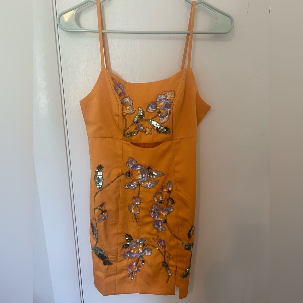 Sequin mini dress